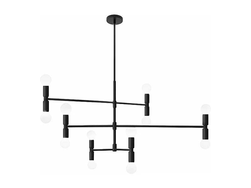 Lámpara Toolight App691-6Cp Black