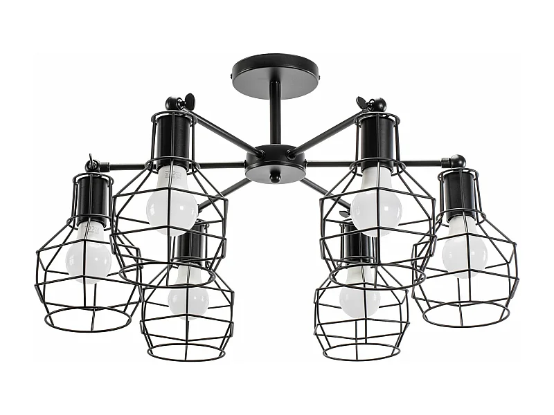 Lampe Suspendue Toolight App735-6C Black