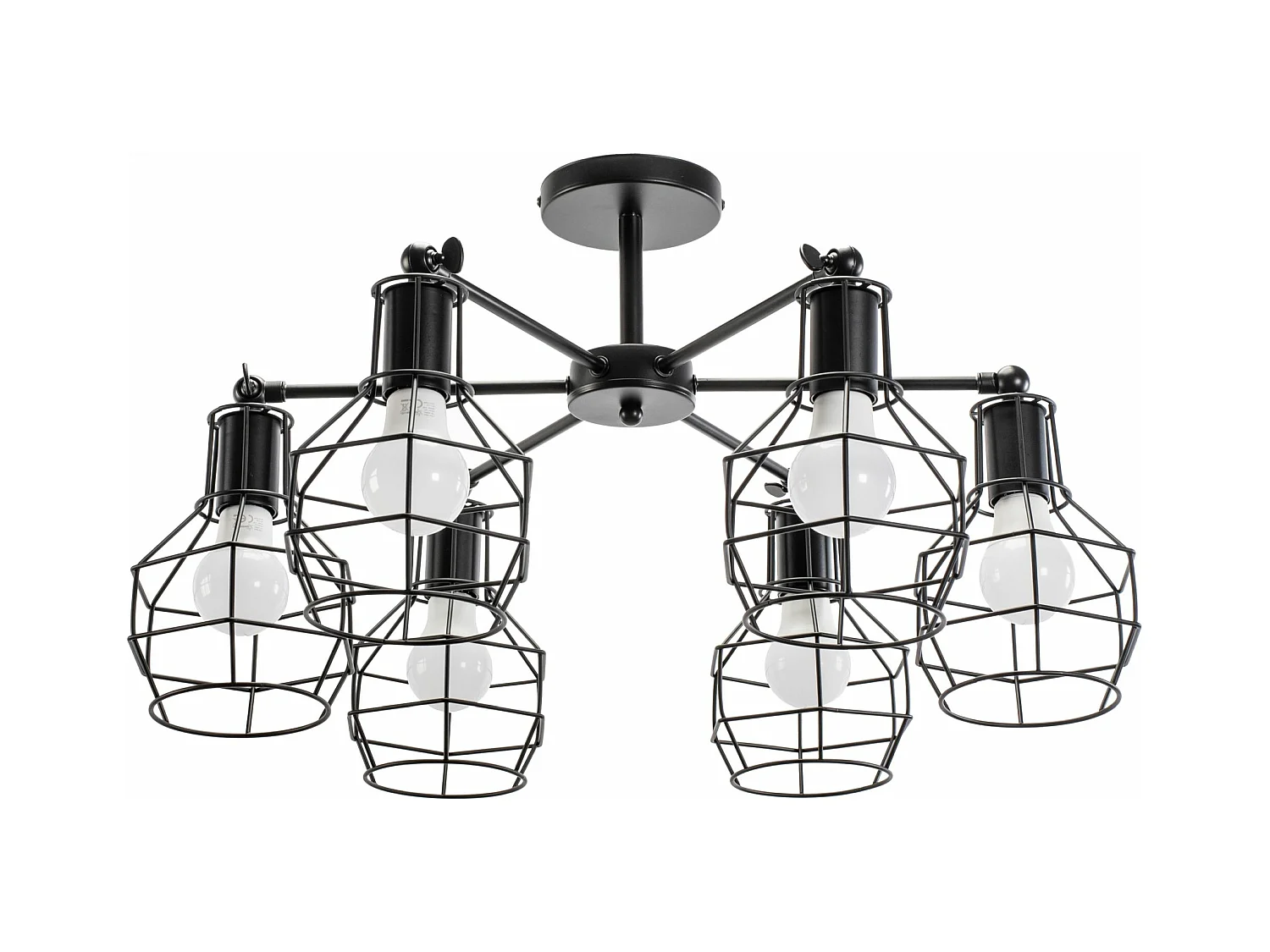 Lampe Suspendue Toolight App735-6C Black