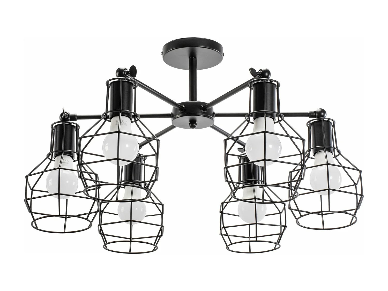 Lampe Suspendue Toolight App735-6C Black