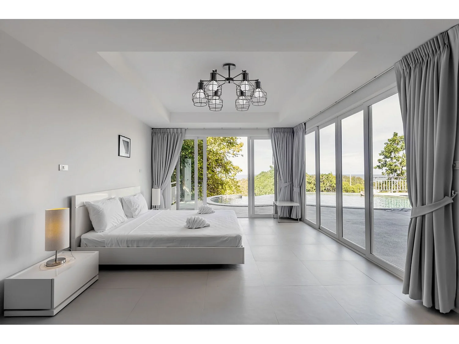 Lampe Suspendue Toolight App735-6C Black