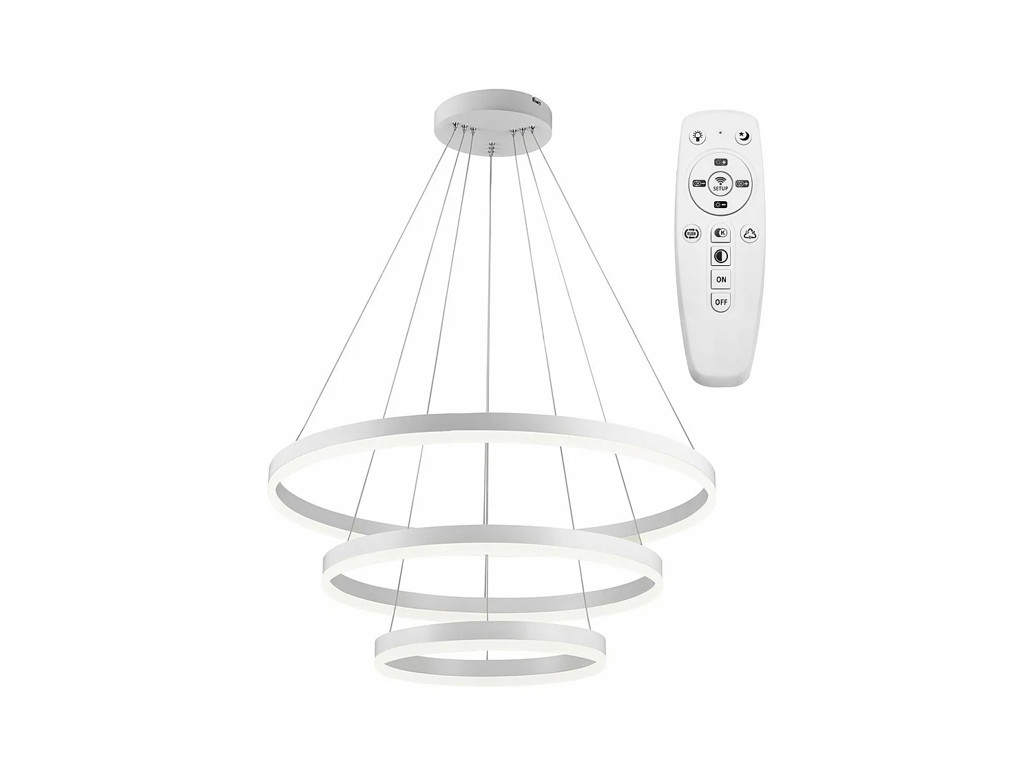 Lampe Suspendue Toolight App657 20/40/60Cm Grey
