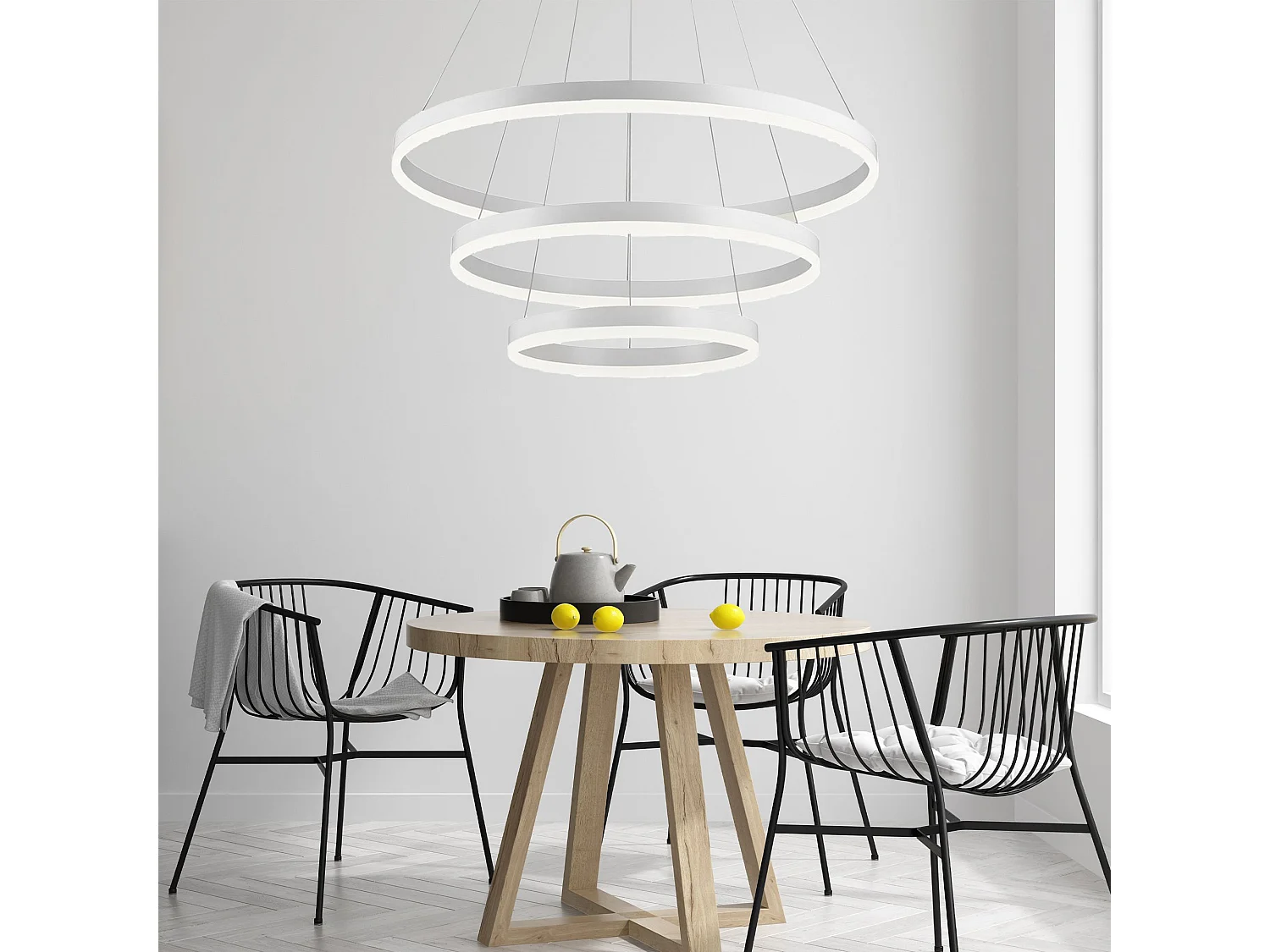 Lampe Suspendue Toolight App657 20/40/60Cm Grey