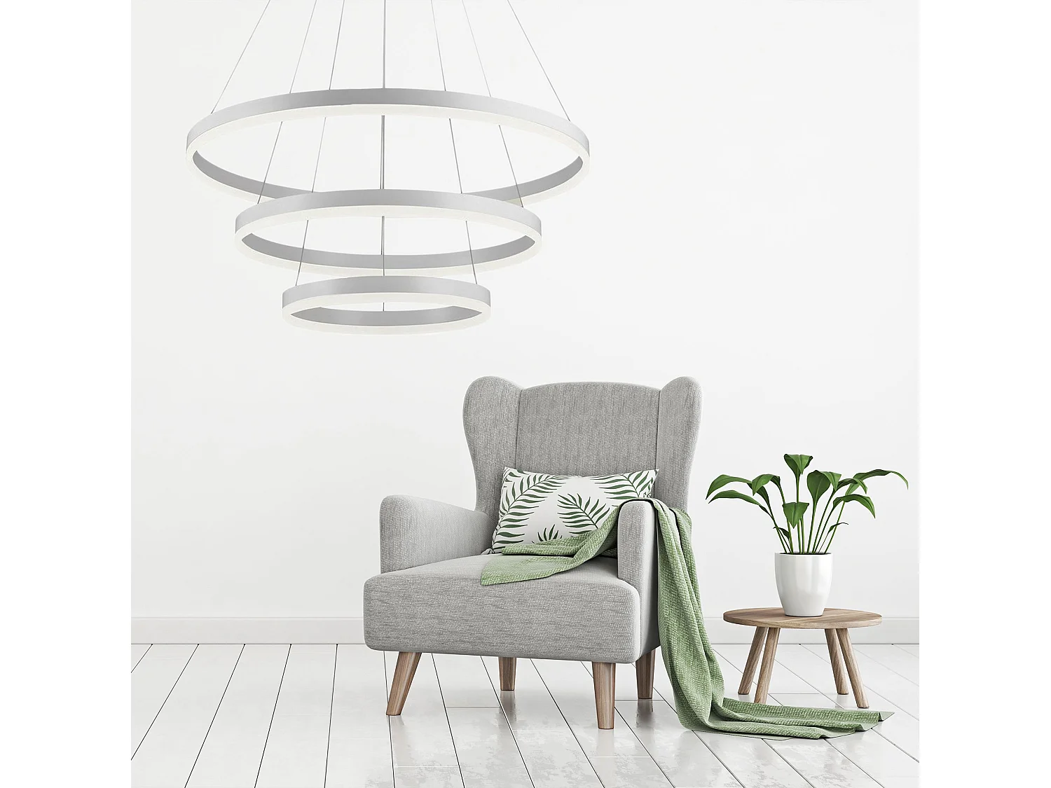 Lampe Suspendue Toolight App657 20/40/60Cm Grey