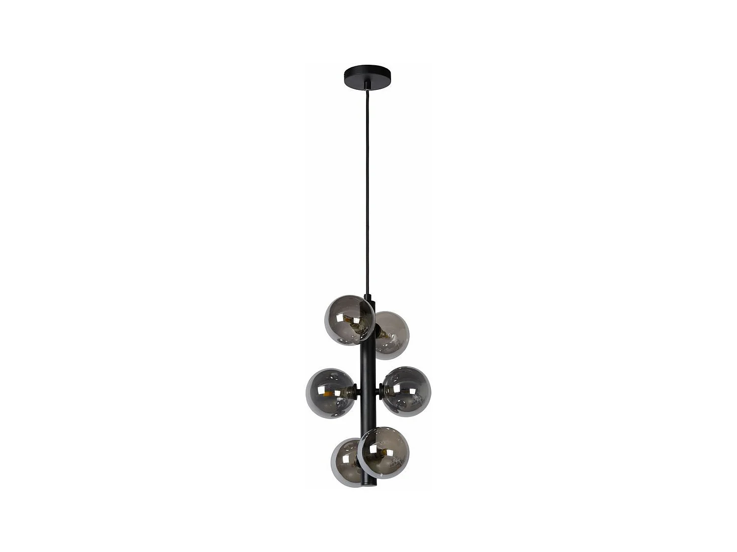 Lampe Suspendue Toolight App1163-6Cp Black Grey