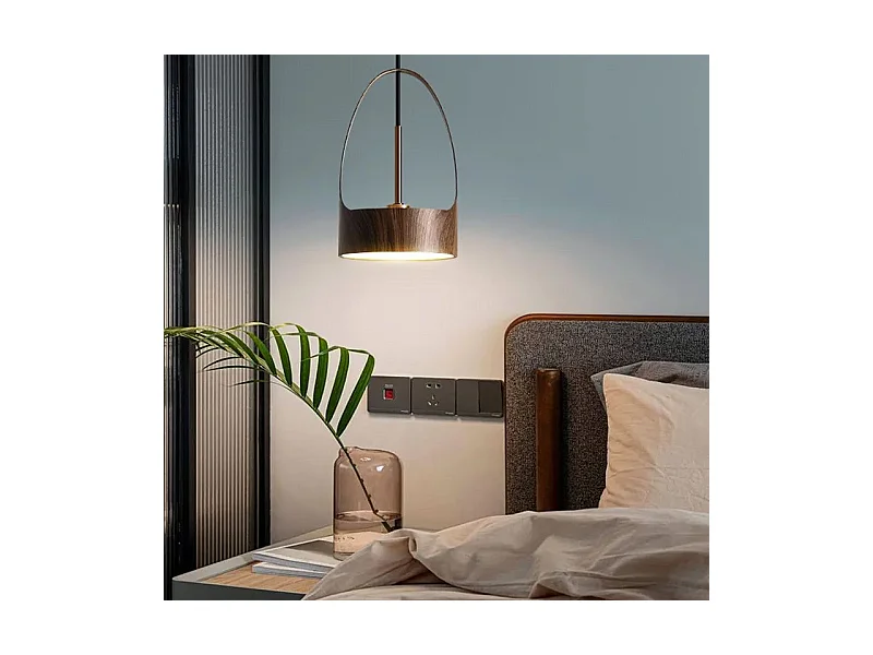 Lampe Suspendue Toolight App1187-Cp Black Rose Gold