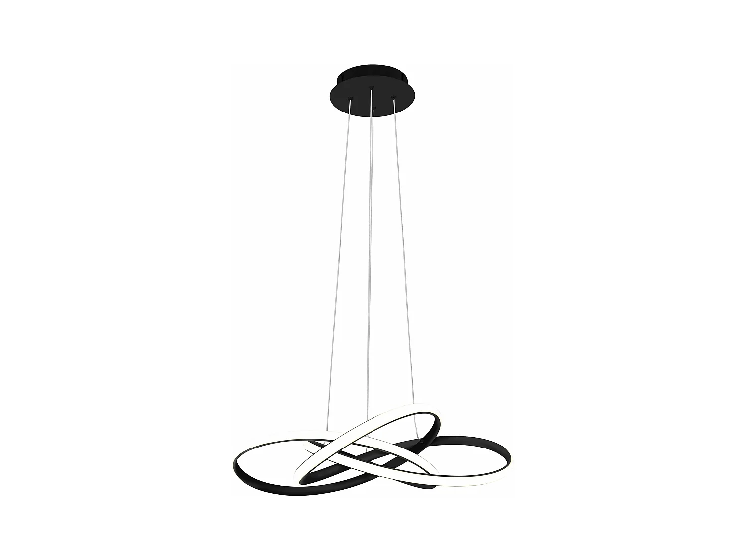 Lampe Suspendue Toolight Led App814-Cp Node Black