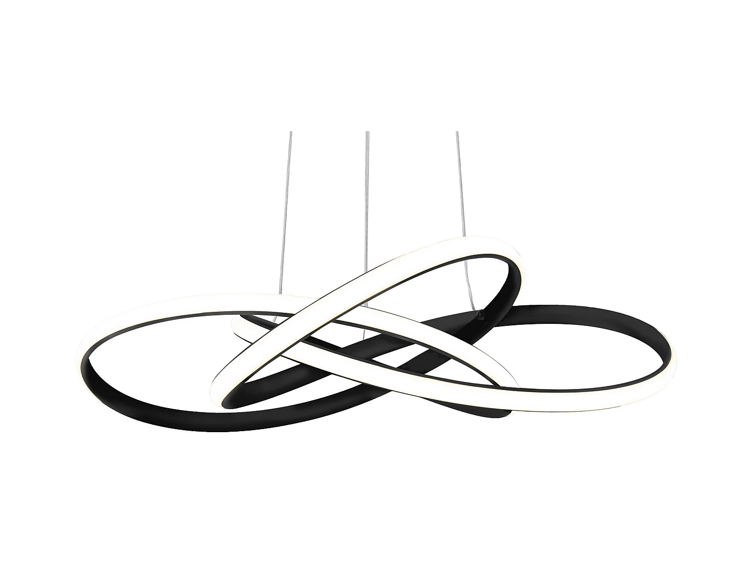 Lampe Suspendue Toolight Led App814-Cp Node Black