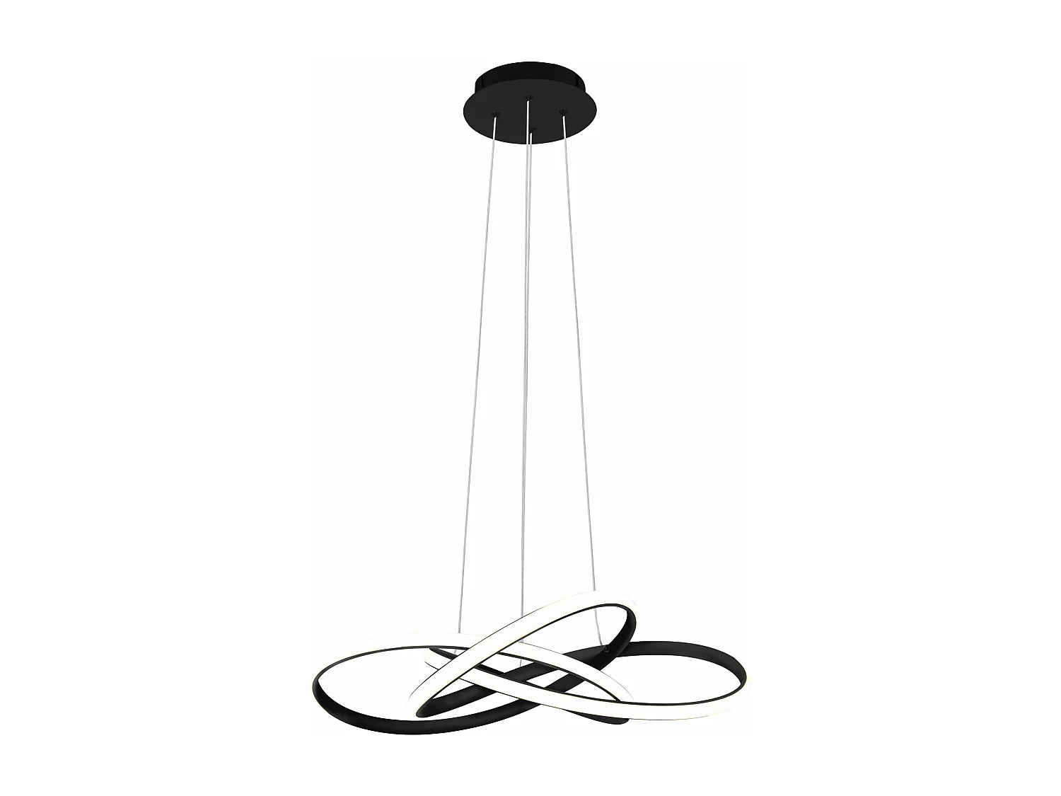 Lampe Suspendue Toolight Led App814-Cp Node Black