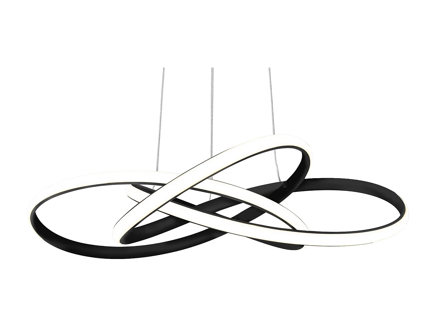 Lampe Suspendue Toolight Led App814-Cp Node Black