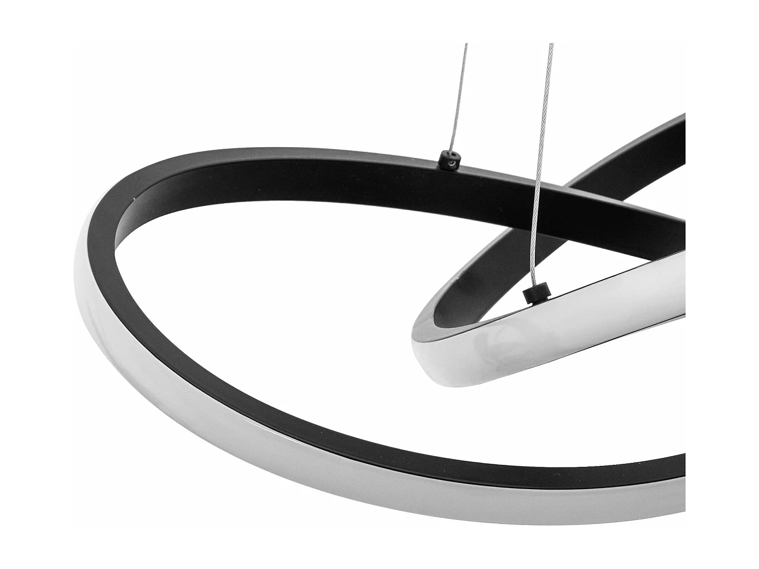 Lampe Suspendue Toolight Led App814-Cp Node Black