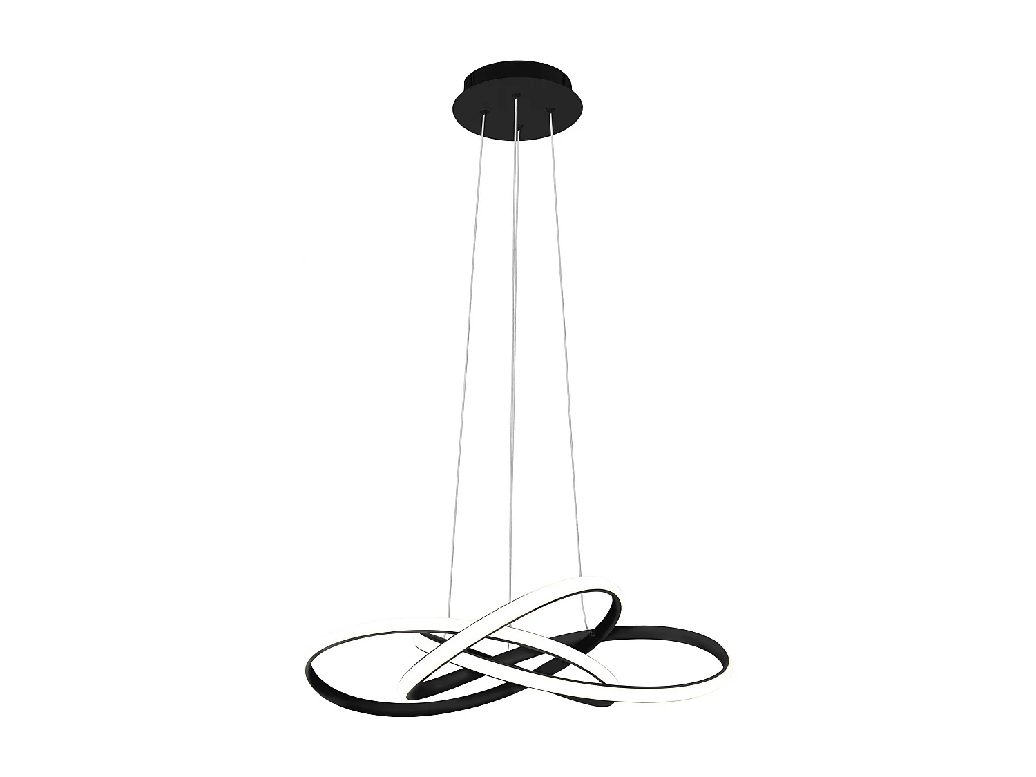 Toolight LED APP814-CP NODE hængelampe sort 13X60X70CM