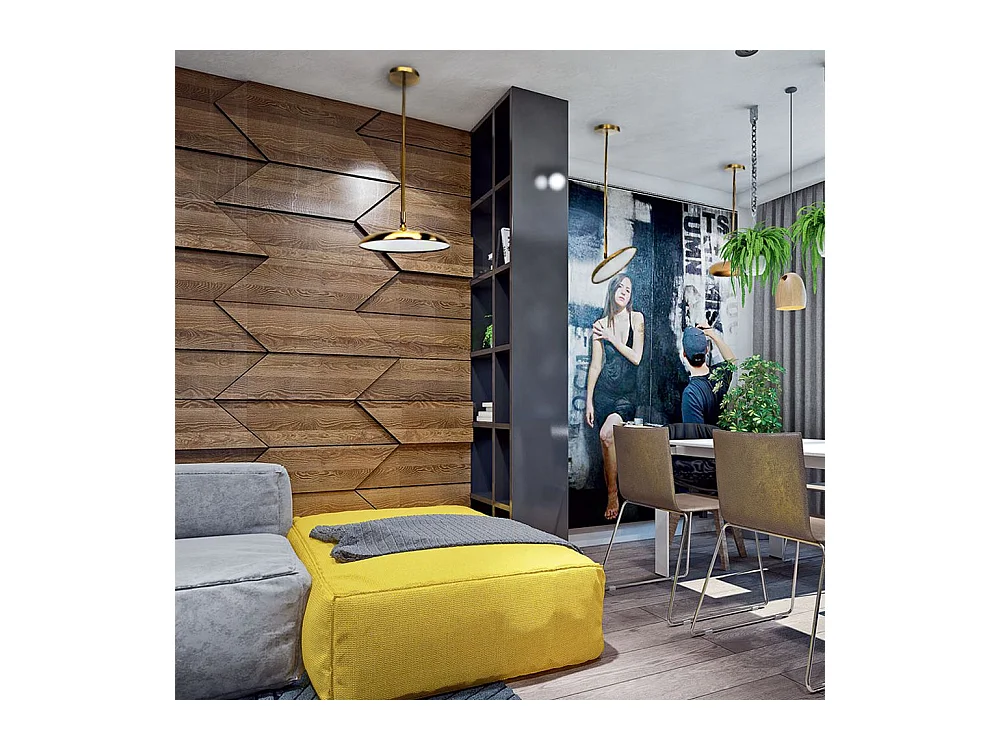 Lampe Suspendue Toolight Led App1281-Cp Gold