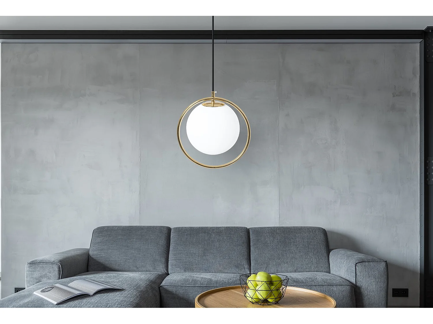 Lampe Suspendue Toolight App430-1Cp Gold