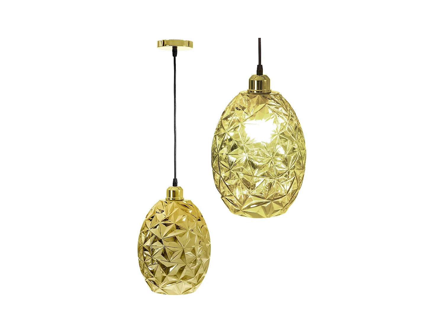 Lampe Suspendue Toolight App565-1Cp Gold