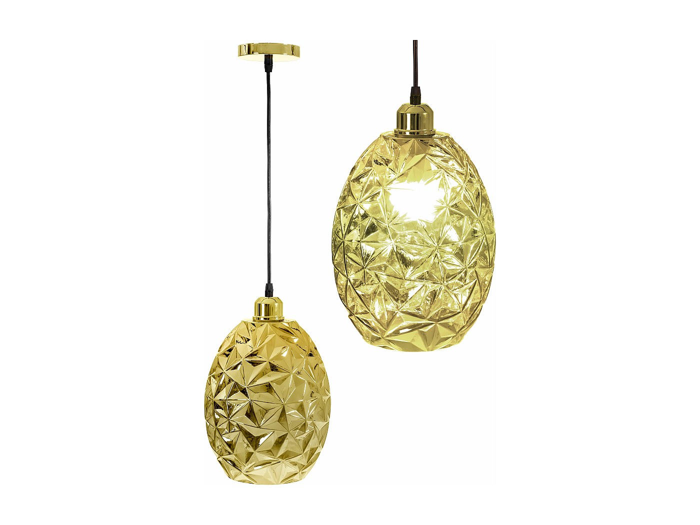 Lustre Plafonnier Baroque Argenté - Palazzo INT, Style Antique Fait Main, 40cm