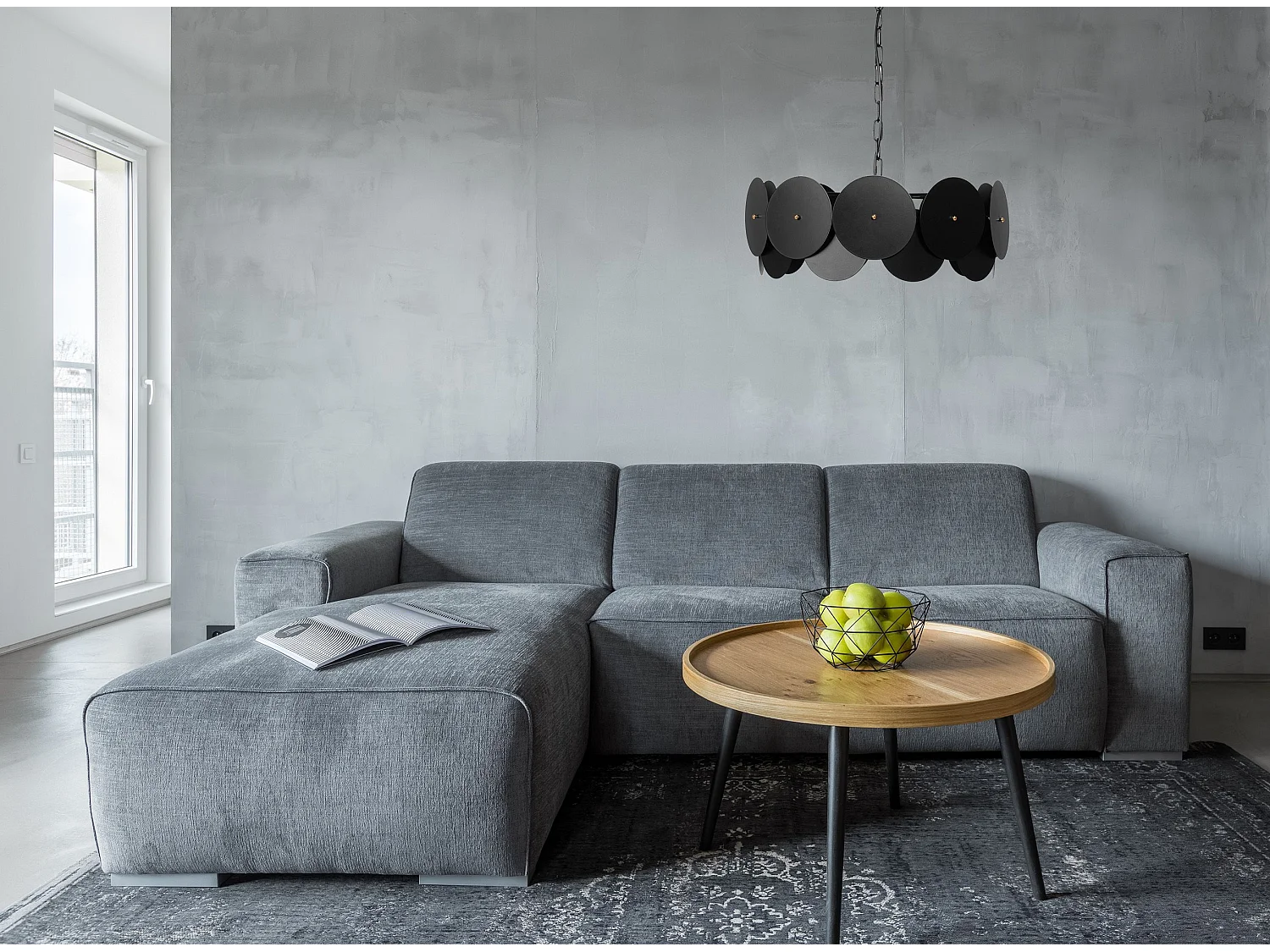 Lampe Suspendue Toolight App1307-Cp Black