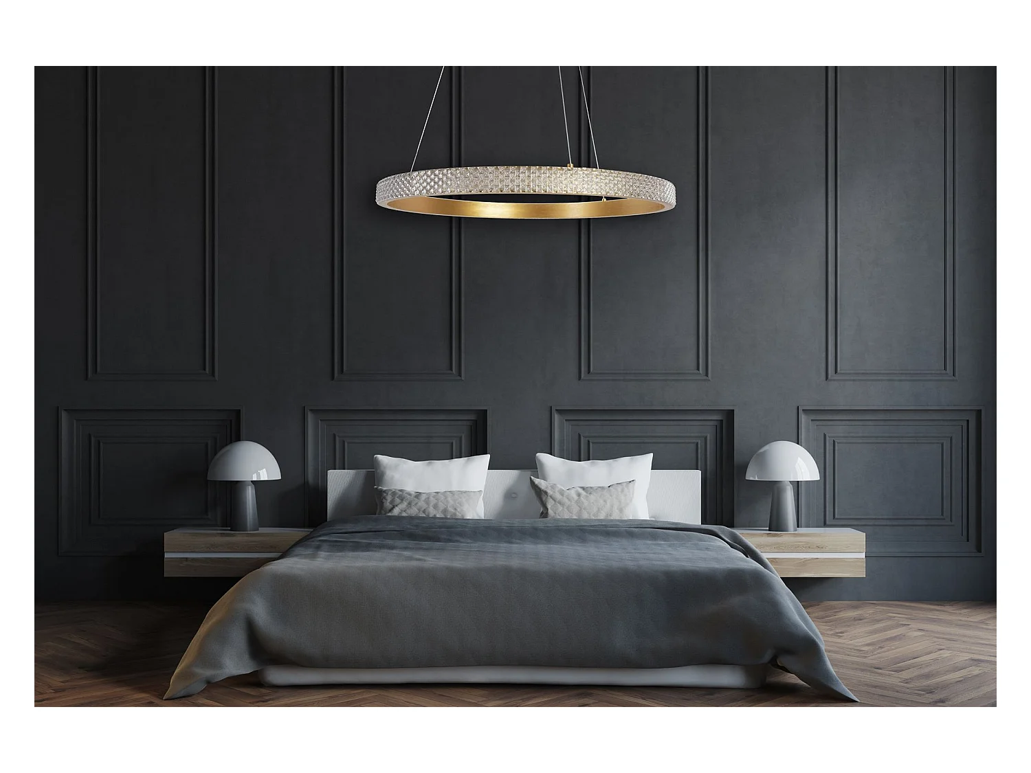 Lampe Suspendue Toolight App1203-Cp 60Cm Gold