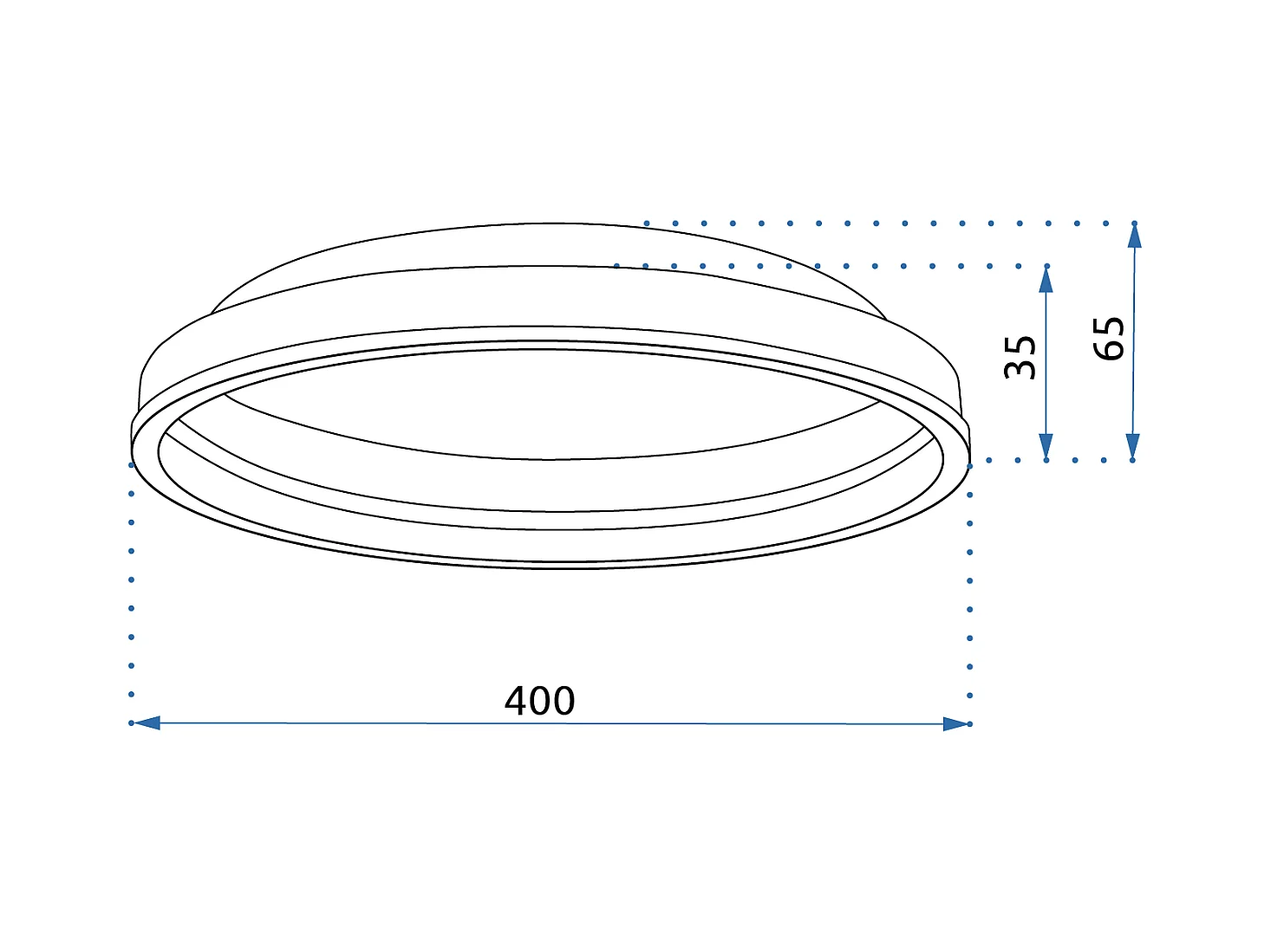 Lampe Suspendue Toolight App1462 White