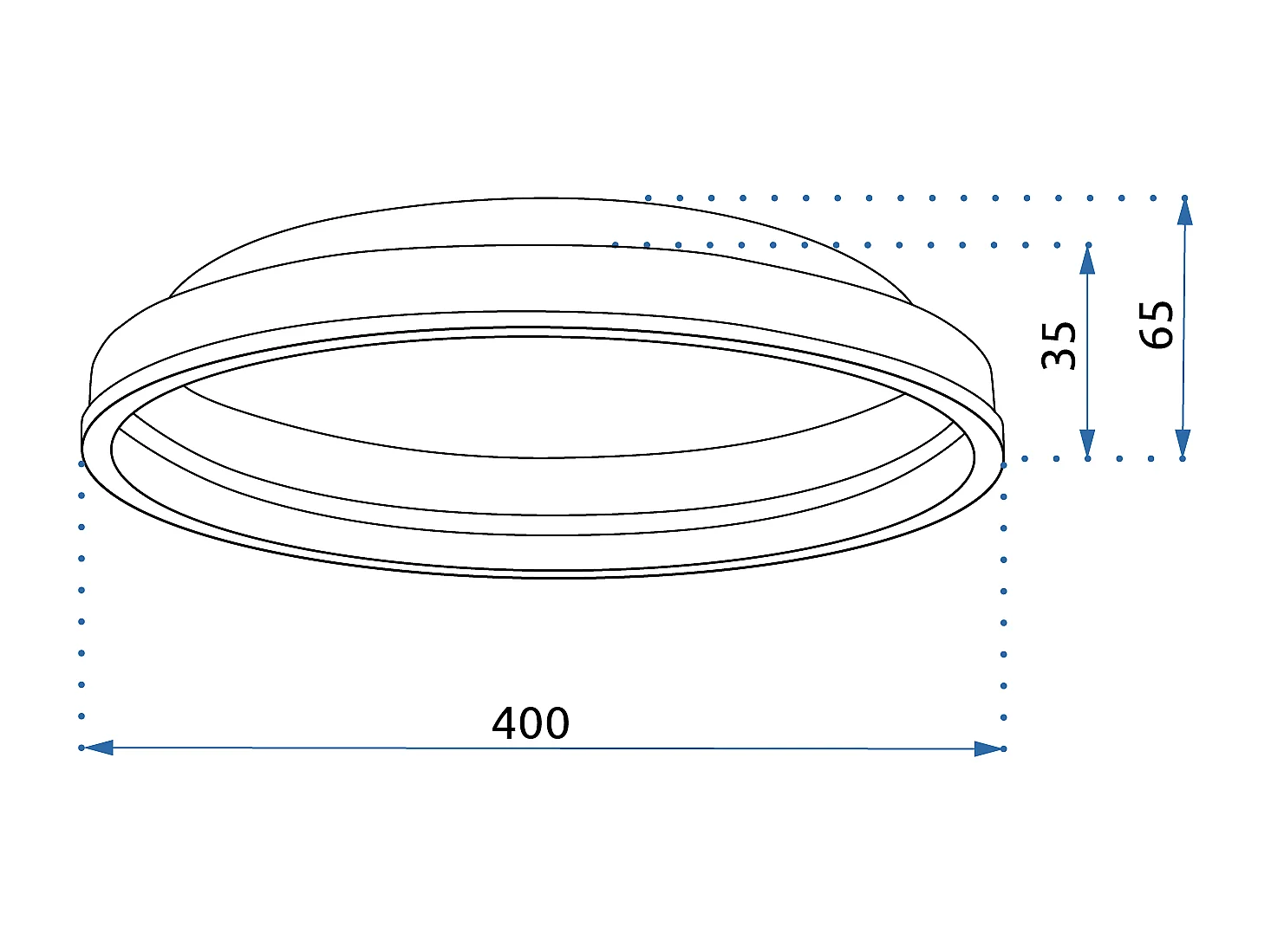 Lampe Suspendue Toolight App1462 White