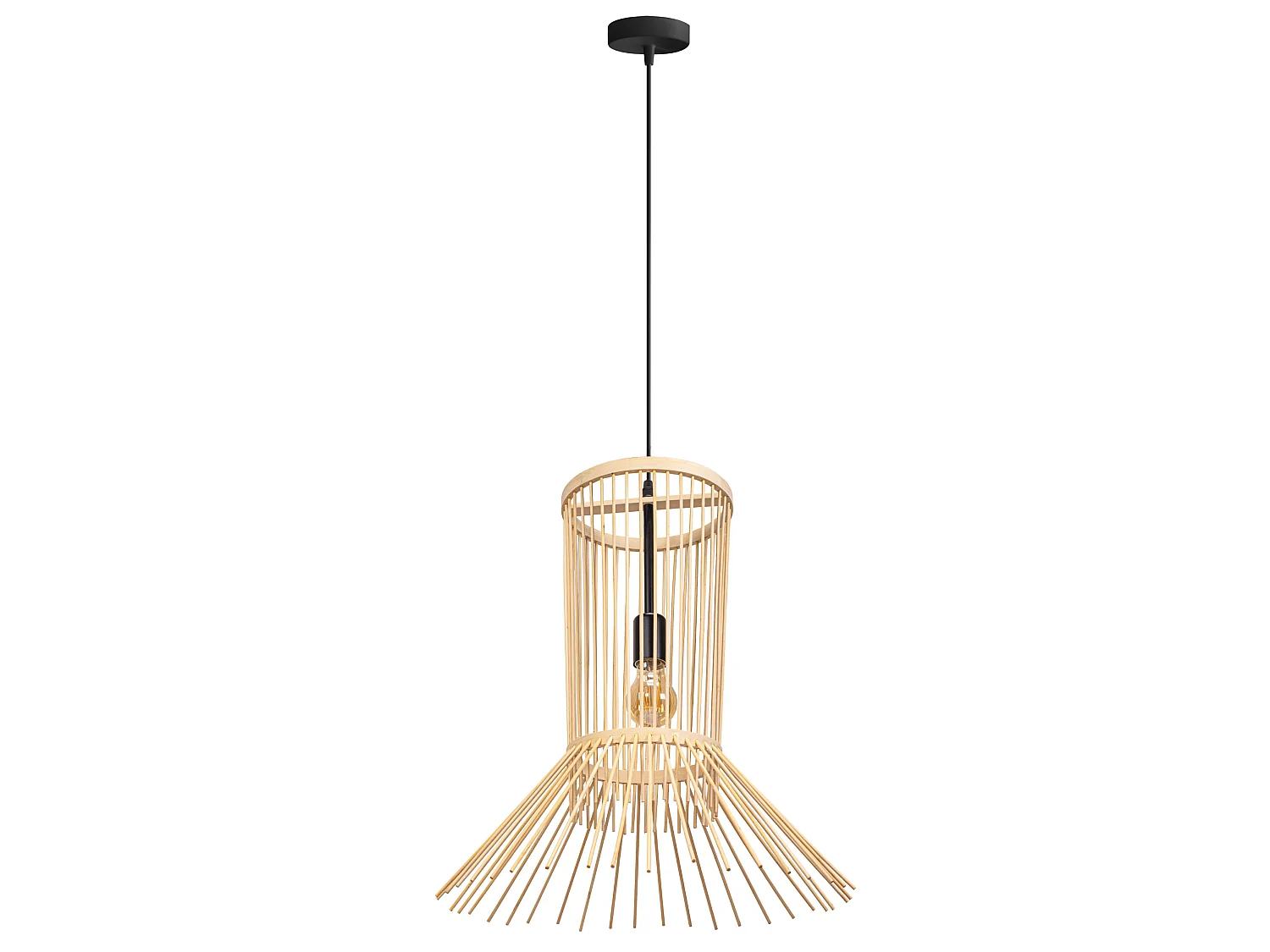 Toolight APP1457-1CP hængelampe bejse 52,5X47X52,5CM