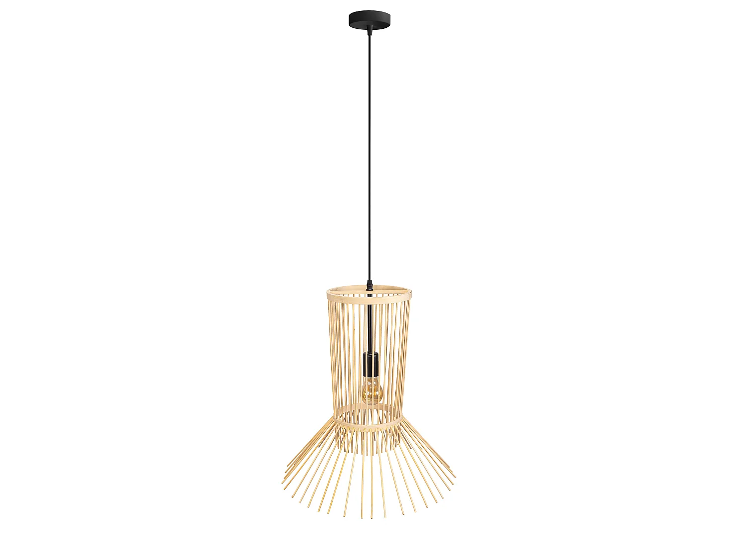 Toolight APP1457-1CP hængelampe bejse 52,5X47X52,5CM