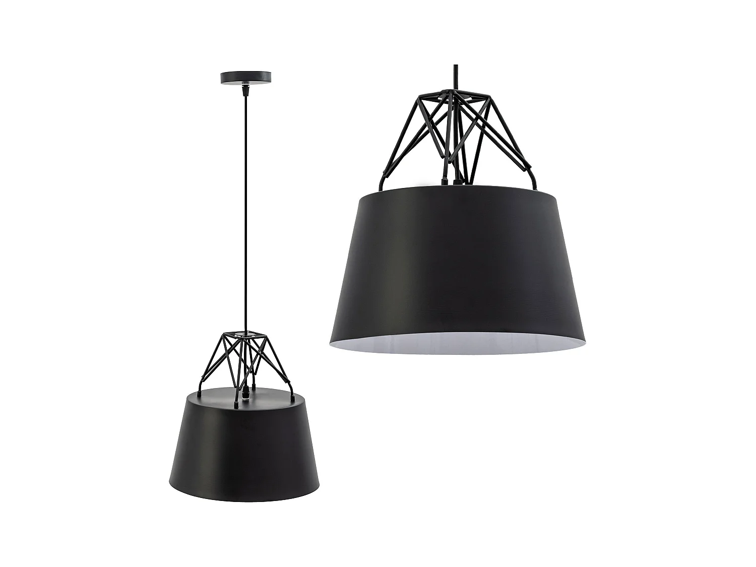 Lampe Suspendue Toolight App422-1Cp Black