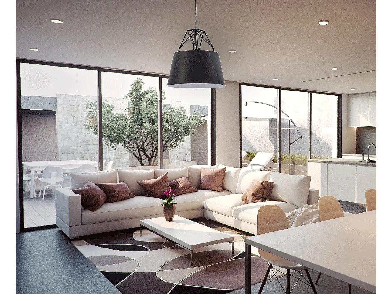 Lampe Suspendue Toolight App422-1Cp Black