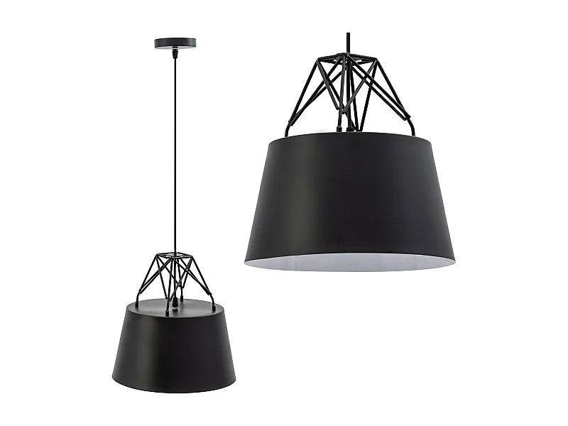 Candeeiro Suspenso Toolight App422-1Cp Black