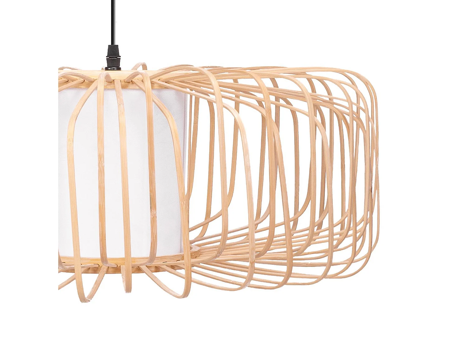 Lampe Suspendue Toolight App1376-1Cp Boho Beige