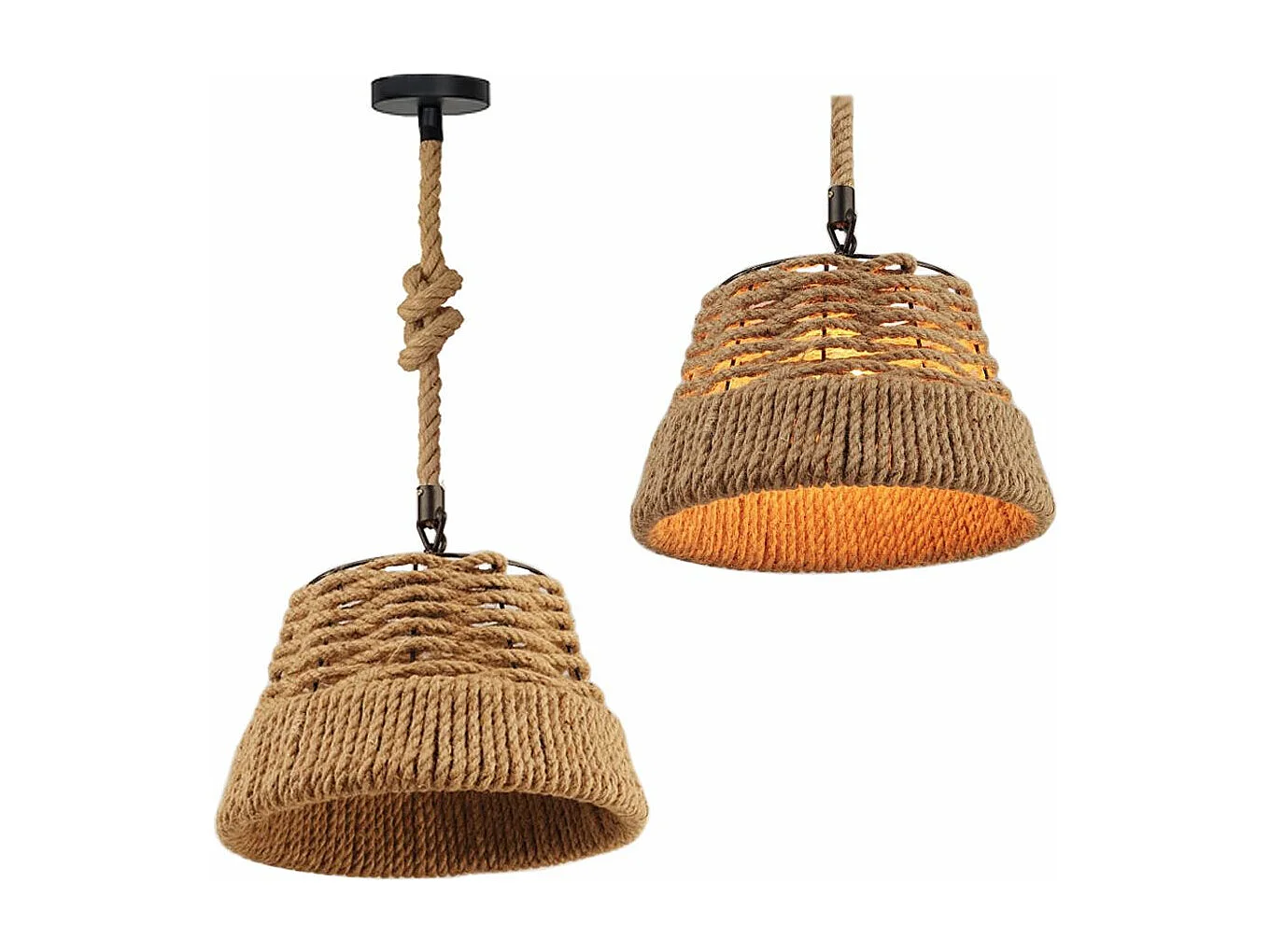 Lampe Suspendue Toolight App1067-1Cp Brown