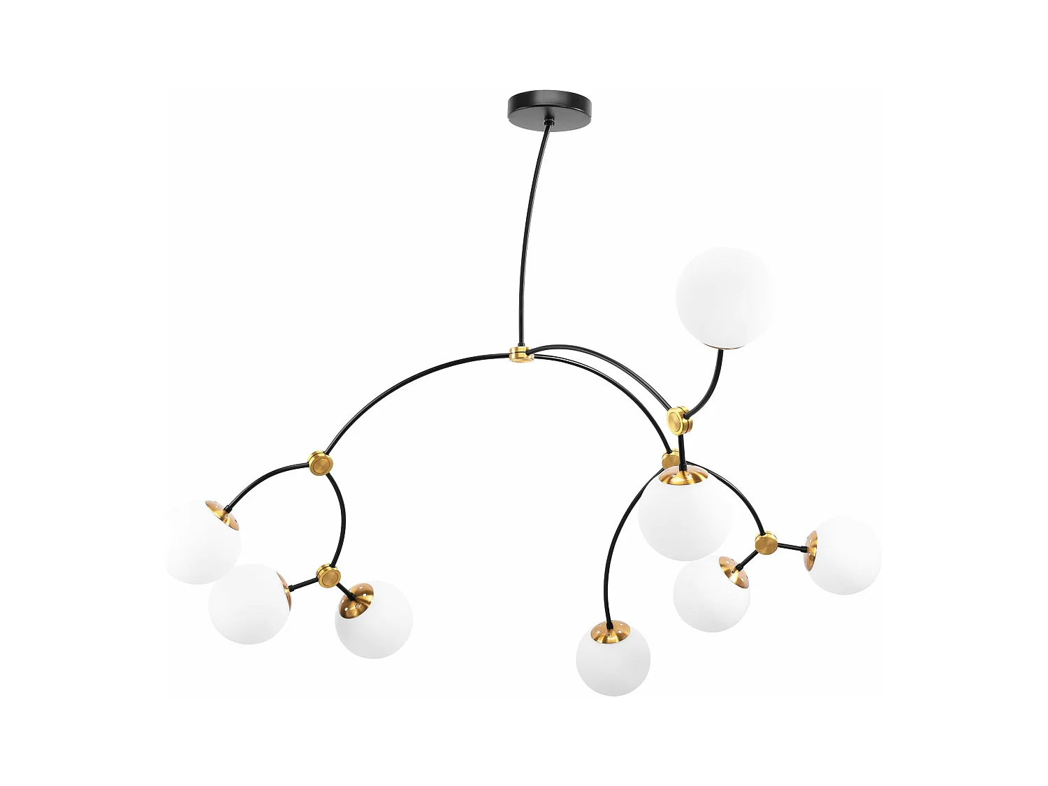 Lampe Suspendue Toolight App1673-8Cp Black