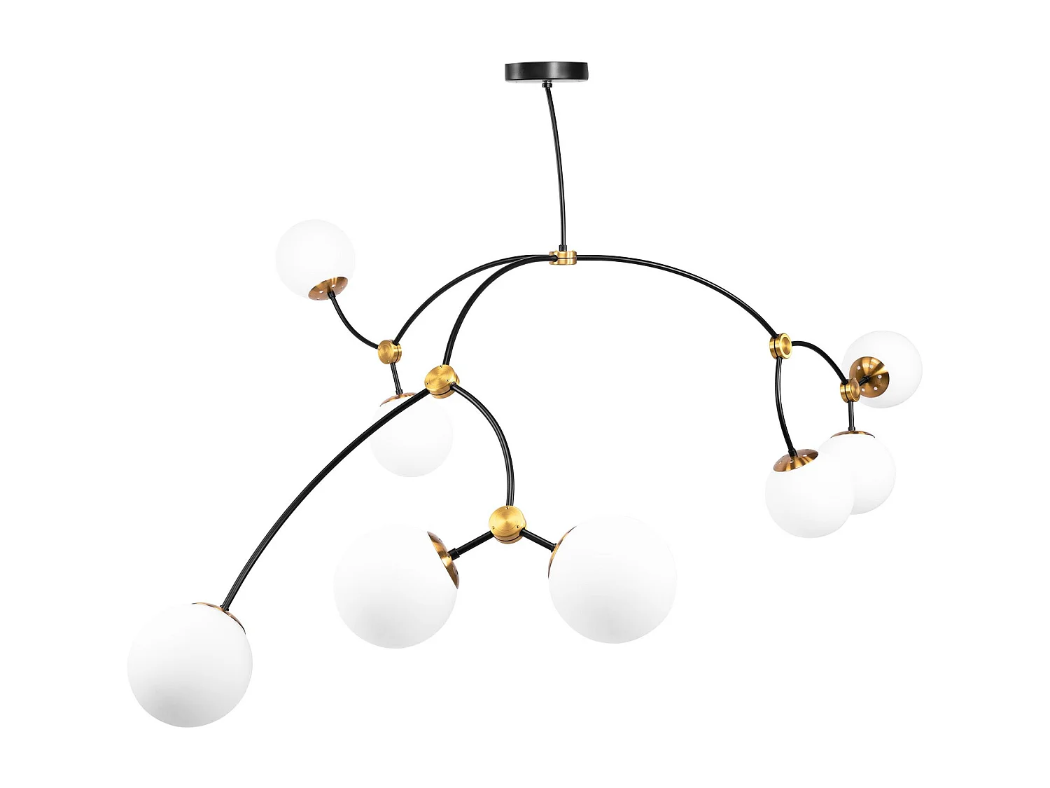 Lámpara Toolight App1673-8Cp Black