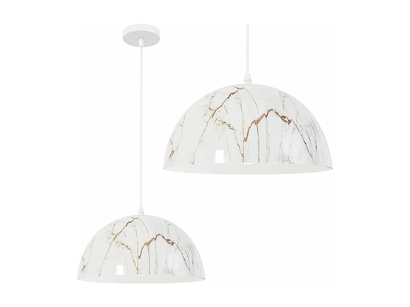 Lámpara Toolight App911-1Cp Marble 30Cm White