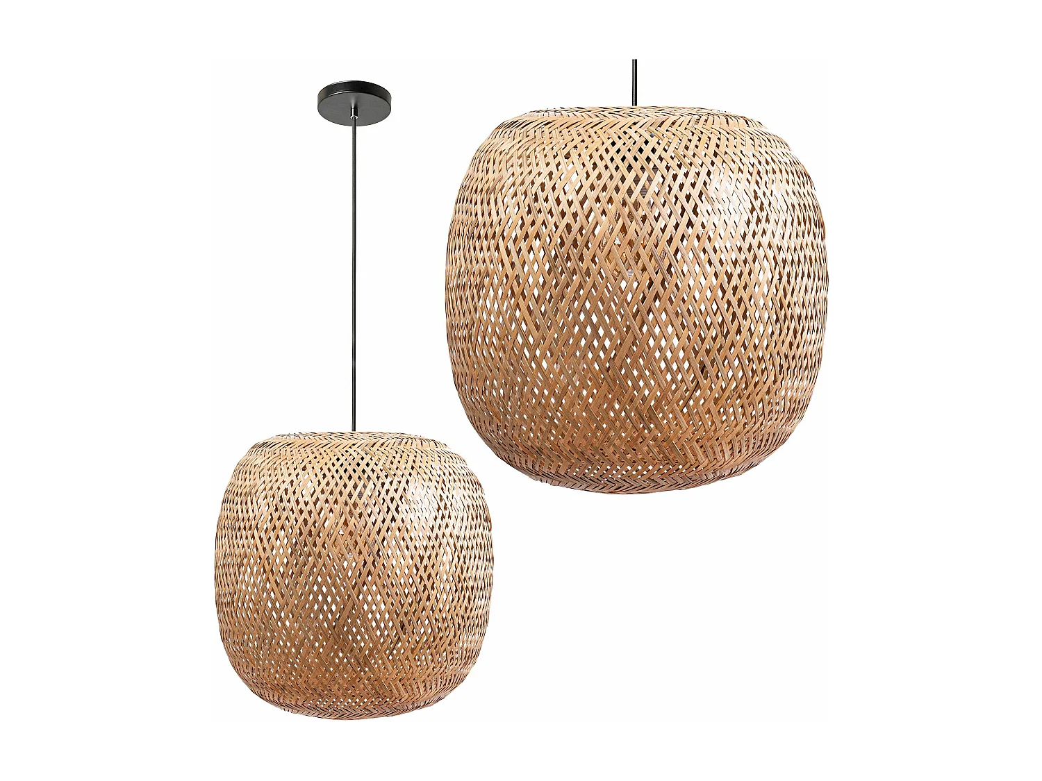 Lampe Suspendue Toolight App1326-1Cp Beige