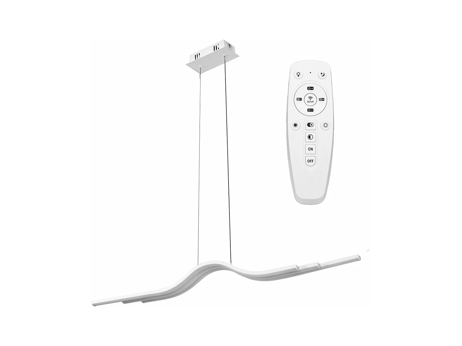 Lampe Suspendue Toolight Led App807-Cp White