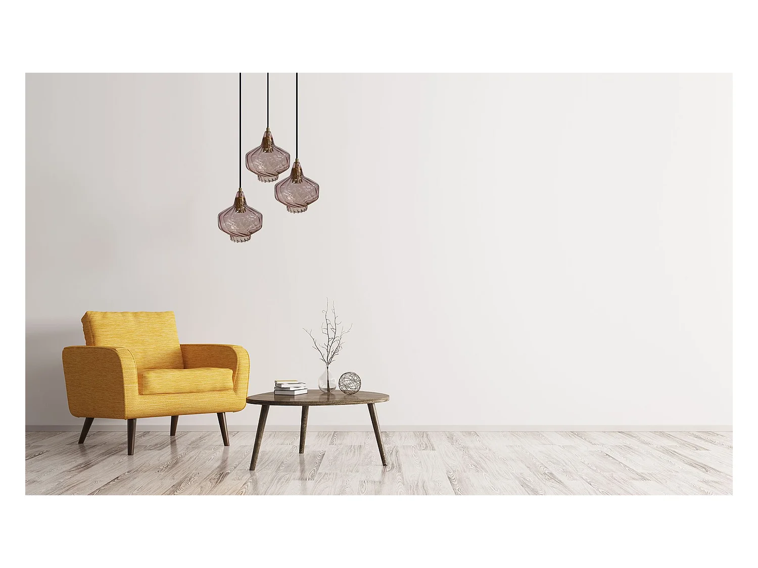 Hanglamp Toolight App1123-1Cp Pink