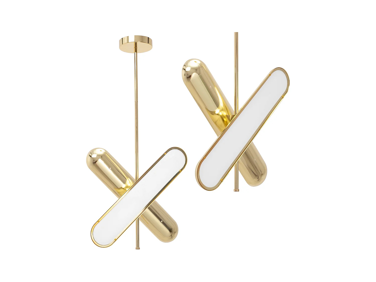 Lampe Suspendue Toolight Led App832-Cp Gold