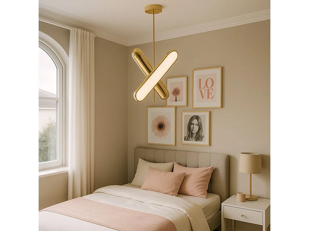 Hanglamp Toolight Led App832-Cp Gold
