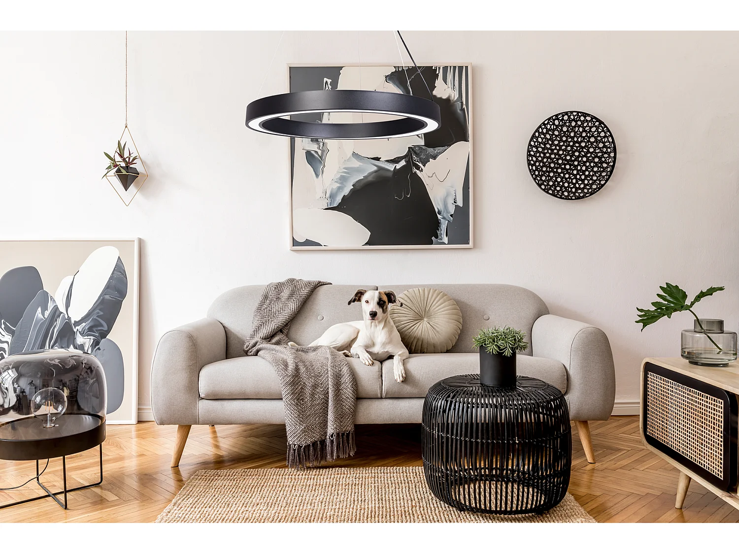 Hängelampe Toolight Led App1282-1Cp Black