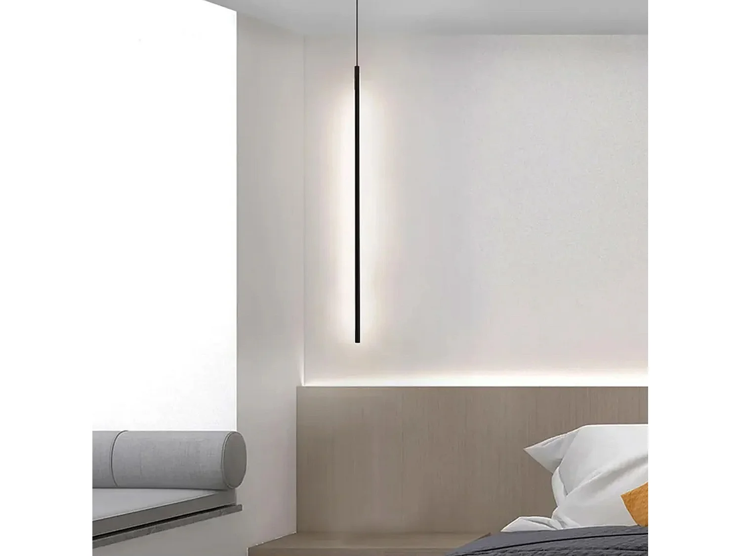 Toolight LED APP1449-C hængelampe sort 100X10X100CM