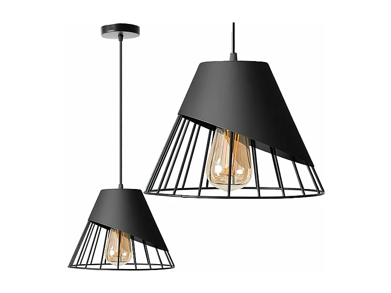 Lampe Suspendue Toolight App227-1Cp Black