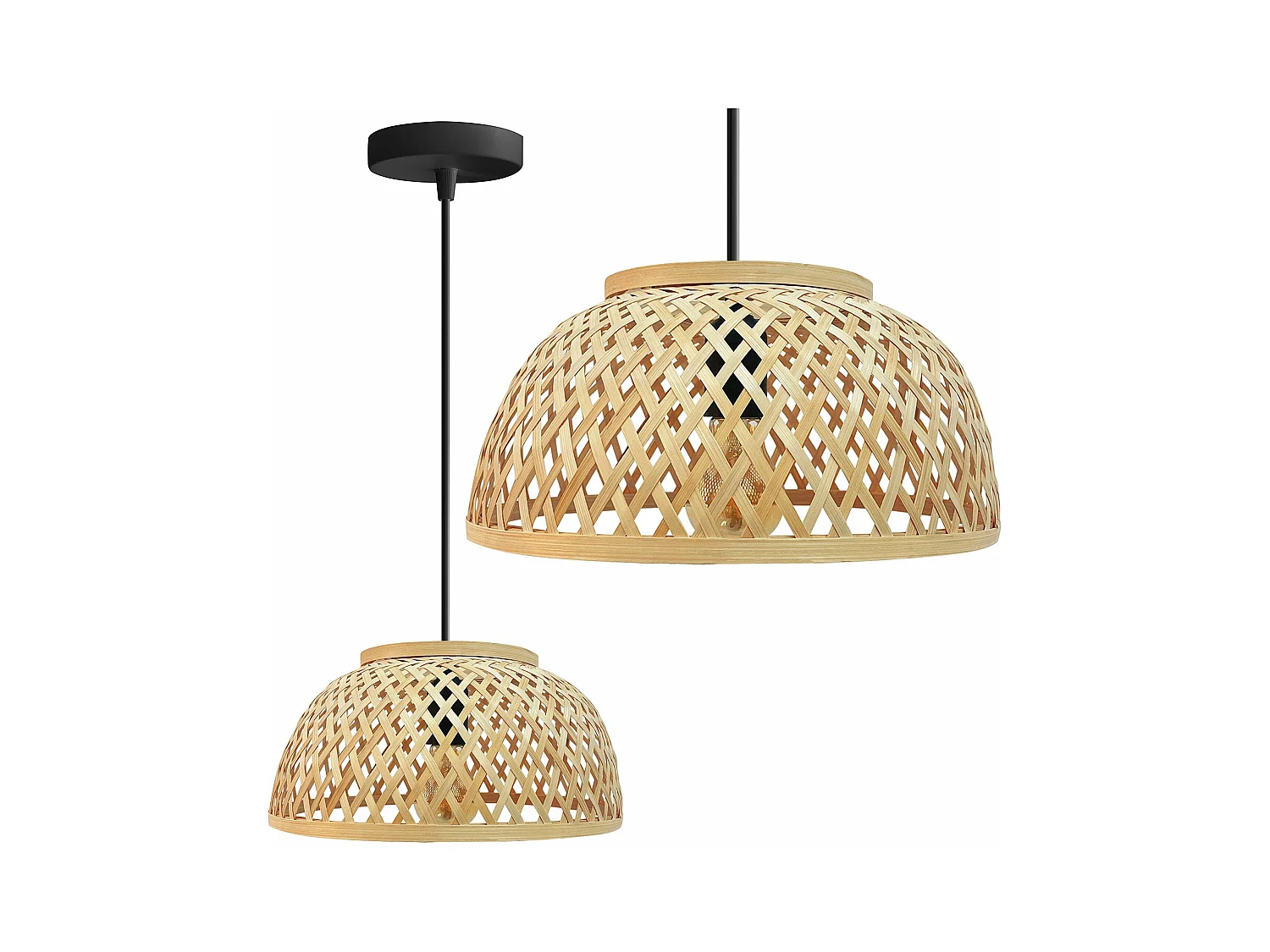 Lampe Suspendue Toolight App1628-1Cp Brown