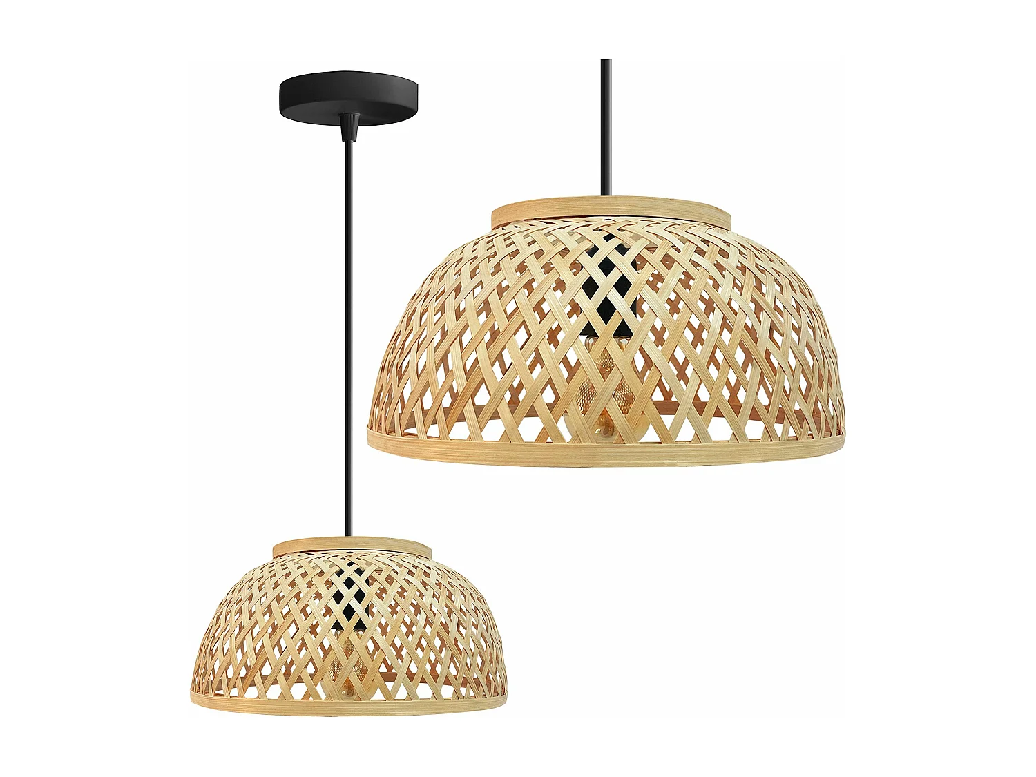 Lampe Suspendue Toolight App1628-1Cp Brown