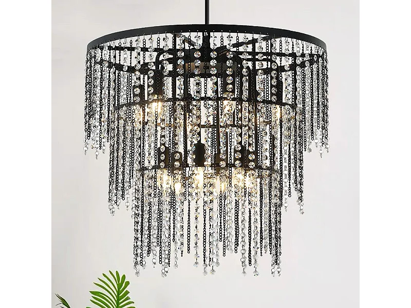 Lampe Suspendue Toolight App1314-Cp Black