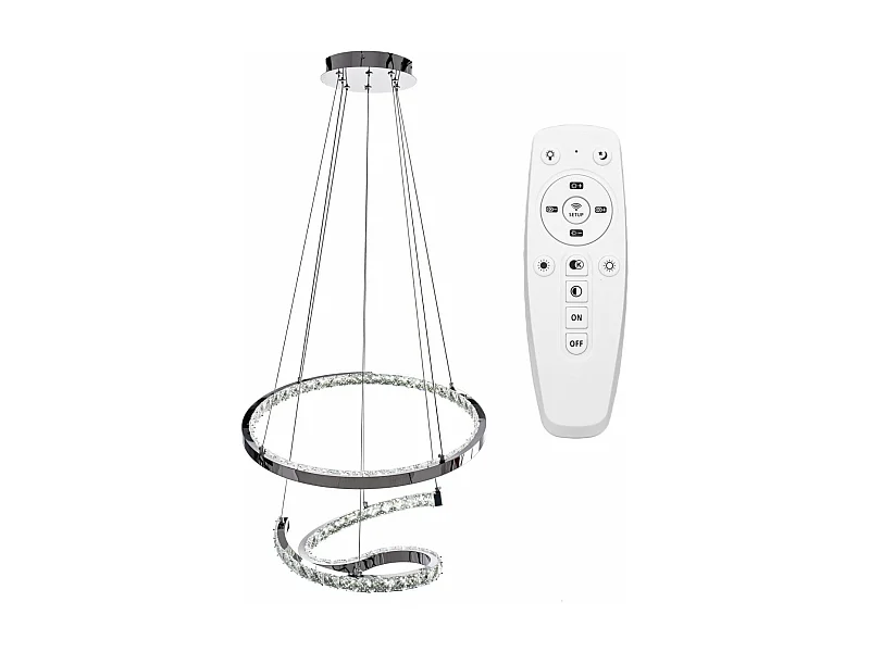 Lampe Suspendue Toolight Led App773-2Cp Light Grey