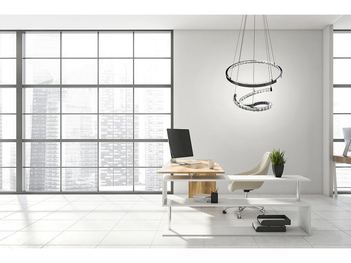 Lampe Suspendue Toolight Led App773-2Cp Light Grey