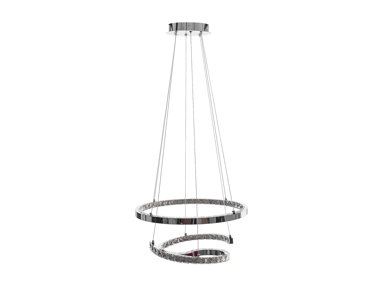 Lampe Suspendue Toolight Led App773-2Cp Light Grey