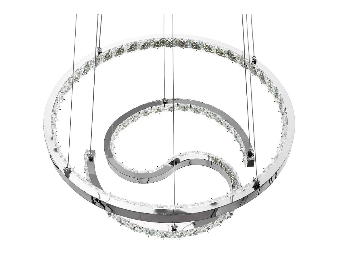 Lampe Suspendue Toolight Led App773-2Cp Light Grey