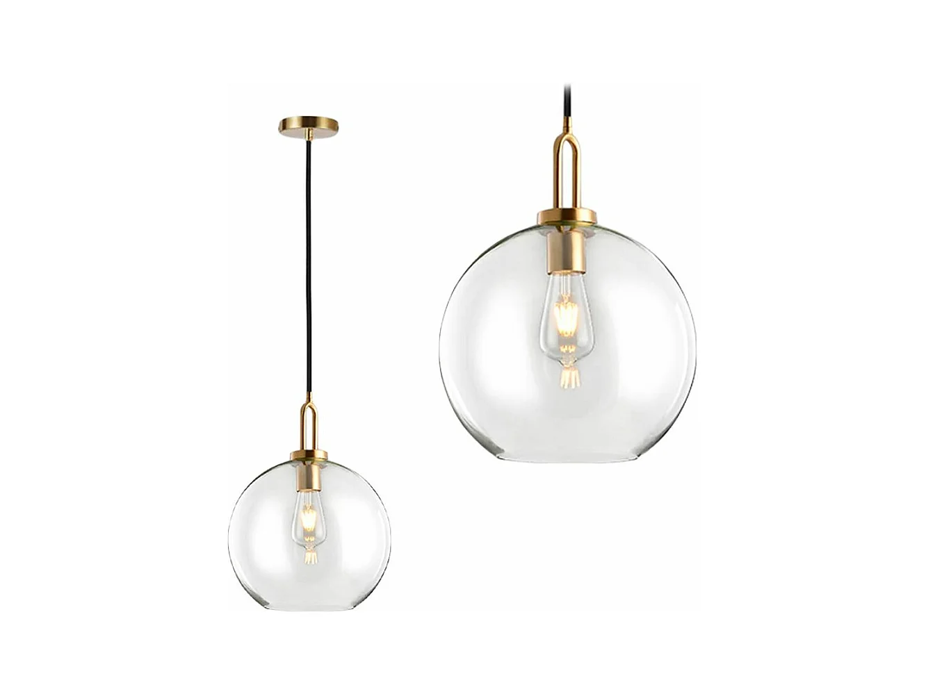 Lampe Suspendue Toolight App630-1Cp Gold